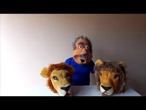 como fazer  cabeça de leão