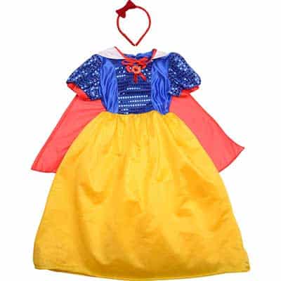 modelo de roupa da branca de neve