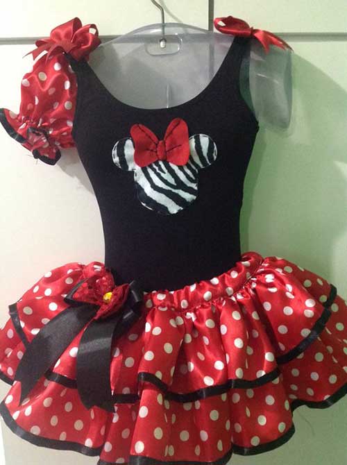 Mickey e Minnie 6 vestido da minnie
