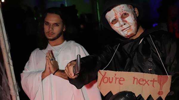 pronta para halloween